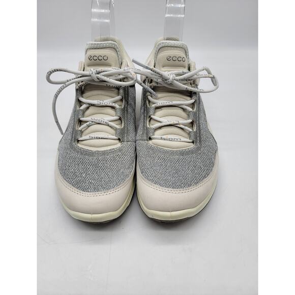 ECCO Biom Natural Motion Train Running Athletic Shoes Women's 6 White Gray - Picture 2 of 8